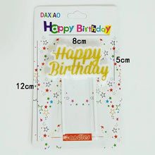 Load image into Gallery viewer, Creative New Glitter 3 Heart Shaped Stars Birthday Cake Candles For Kids Adult Girls Boys Birthday Party Candle Cake Decorations