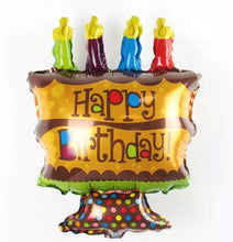 Load image into Gallery viewer, July Forest Free shipping Mini cartoon baby cake aluminum balloons birthday party balloons wholesale children's toys