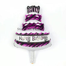 Load image into Gallery viewer, July Forest Free shipping Mini cartoon baby cake aluminum balloons birthday party balloons wholesale children's toys
