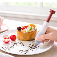 Load image into Gallery viewer, Cake Decorating Tools Nozzles Pastry Silicone Plate Paint Pen Cake Cookie Chocklate Ice Cream Decorating Pens Pastry Tools