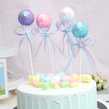 Load image into Gallery viewer, Elf magic 4cm lollipop cake, flag baking, decoration, happy birthday, love, wedding party, baby shower, embellishment kids toys
