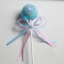Load image into Gallery viewer, Elf magic 4cm lollipop cake, flag baking, decoration, happy birthday, love, wedding party, baby shower, embellishment kids toys