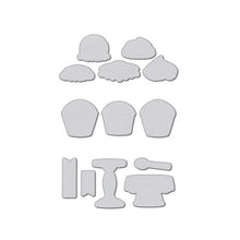 Load image into Gallery viewer, DiyArts 1PC/Lot DIY Party Sweets Cup Cake Metal Cutting Dies Christmas New 2018 for Scrapbooking Stitched Holiday Die Crafts