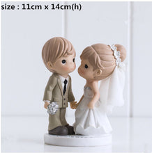 Load image into Gallery viewer, Mixed Style New Wedding Cake Topper Figurines Bride and Groom Cake Topper Cake Decorating Engagement / Wedding Gifts for wedding