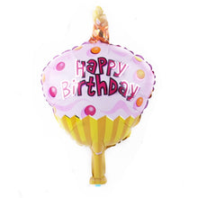 Load image into Gallery viewer, TSZWJ   New Mini Donut Birthday cake dessert  Aluminum Balloons Holiday Party Birthday Decoration Toys Self-sealing